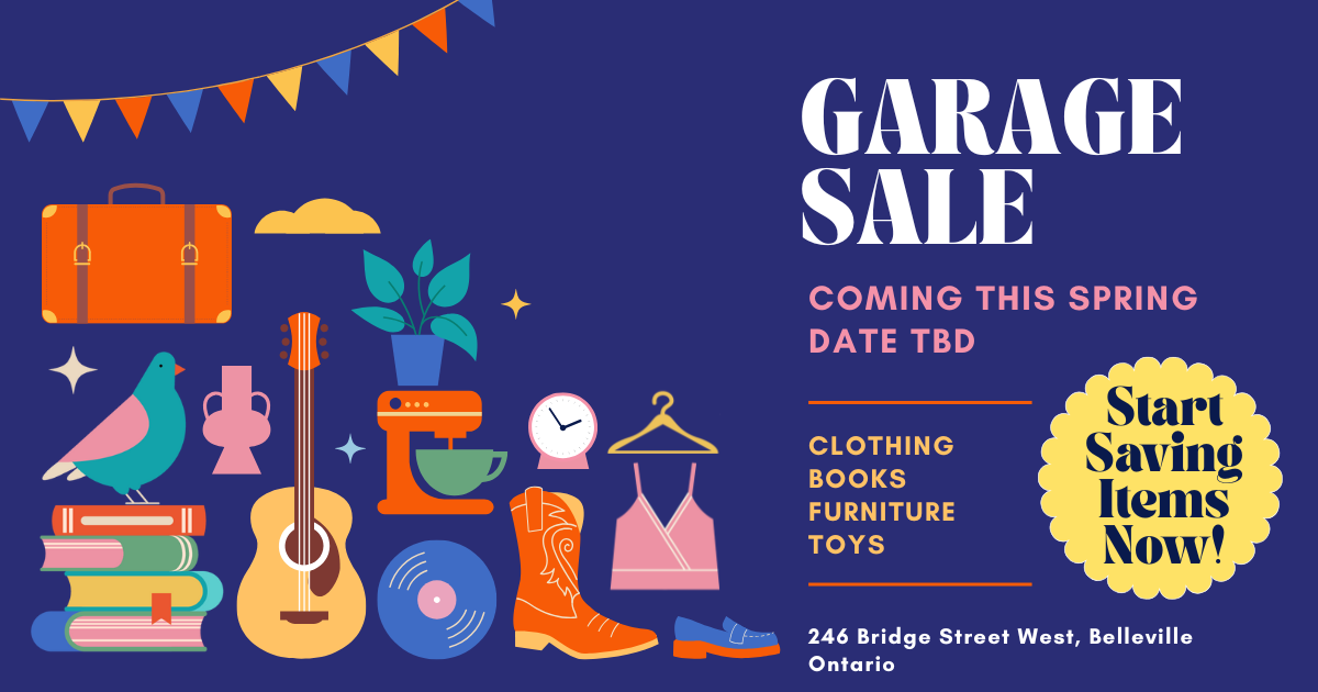 Garage Sale Website Post