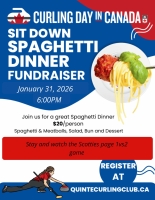 2026 Curling Day in Canada Spaghetti Dinner SIT DOWN 
